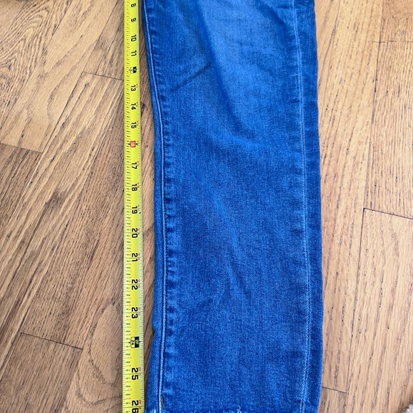 Ladies Size 31 / 12 LOFT Women's Skinny Jeans in Deep Blue GUC - Picture 5 of 6